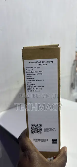 New Laptop HP OmniBook 5 Flip 14-fp0023dx 16GB Intel Core 7 SSD 512GB