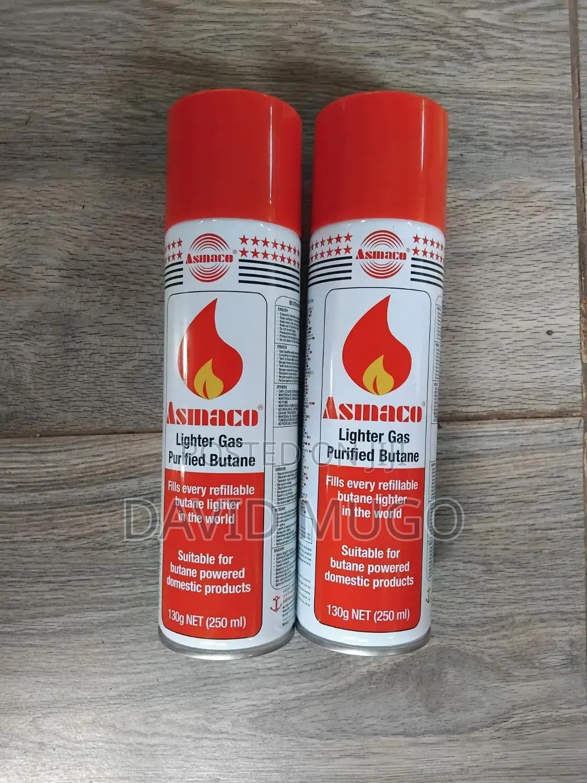Butane Gas Canister - Lighter Refiller