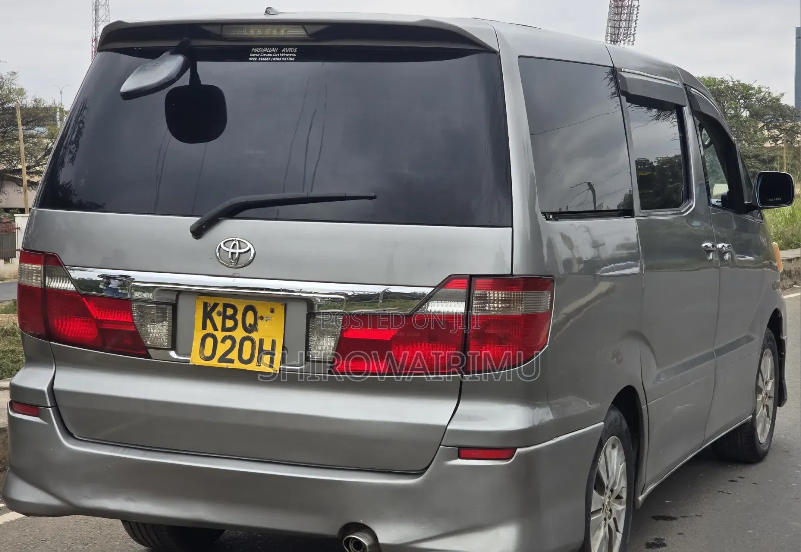 Toyota Alphard 2005 Silver