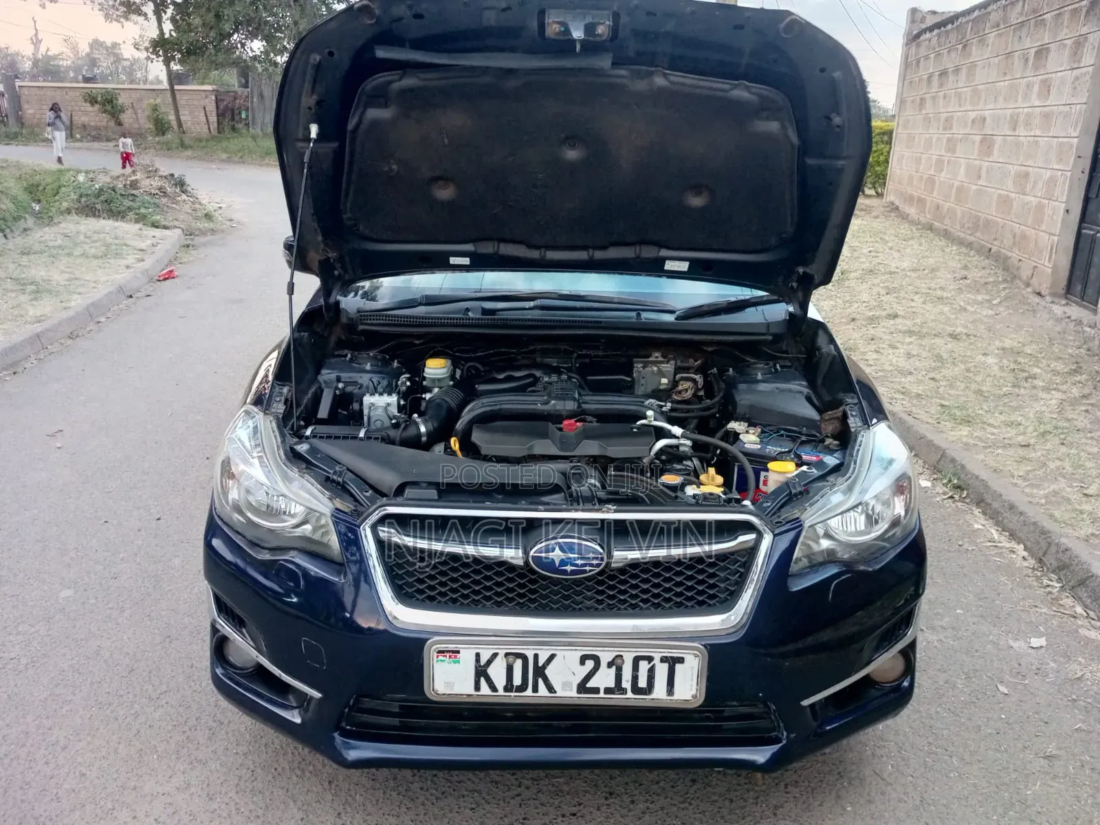 Subaru Impreza 2015 Blue