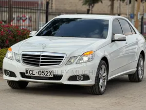 Mercedes-Benz E350 2010 White