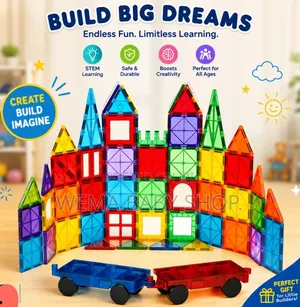 96PCS Magnetic Tiles Set