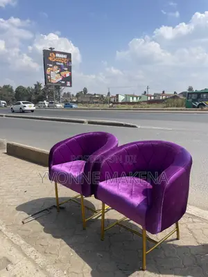 Dark Purple Styling Chairs
