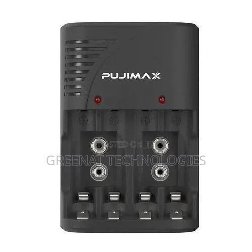 Pujimax Multiple Power Standard Charger 4 Slots for AA AAA 9V - main view