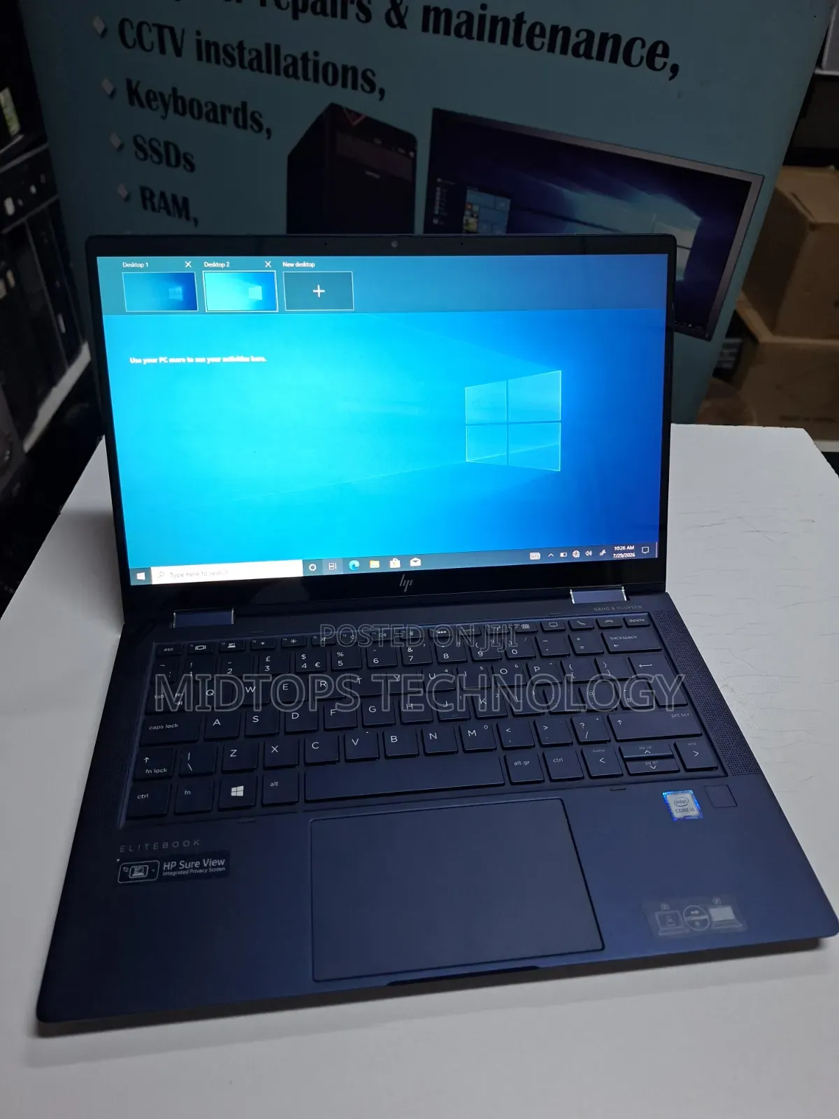 Laptop HP Dragonfly G2 16GB Intel Core i5 SSD 256GB