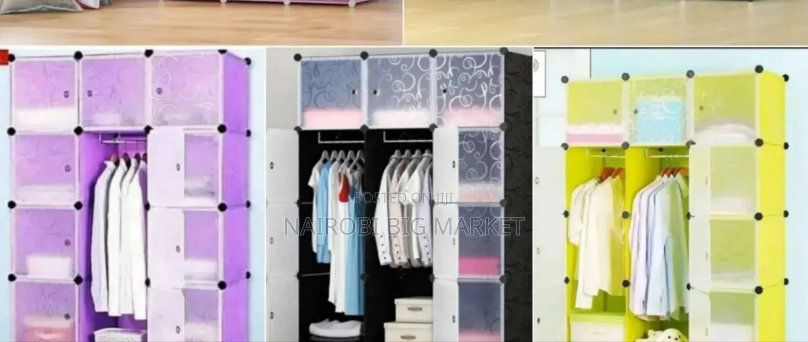 All Colours Plastic Wordrobe