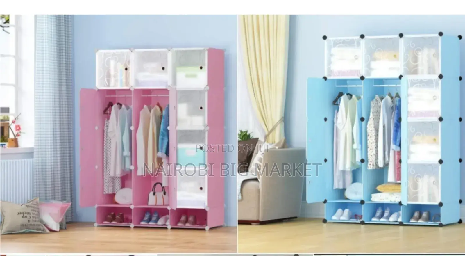 All Colours Plastic Wordrobe