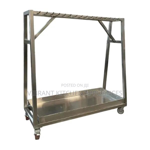 Stainless Steel Carcass Trolley - main view