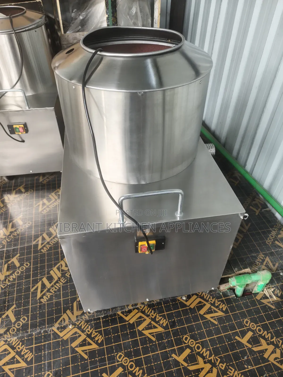 Imported 25 Kg Commercial Potato Peeler – 500 Kg/Hr