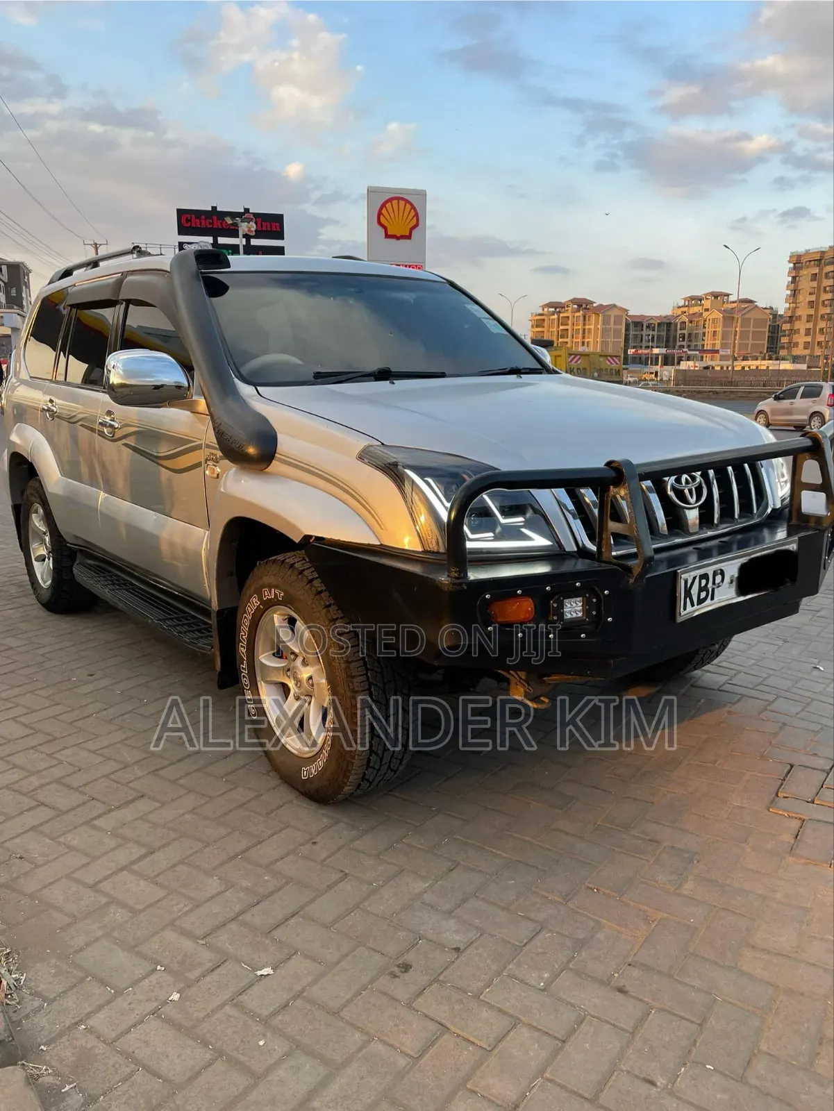 Toyota Land Cruiser Prado 2005 Gray