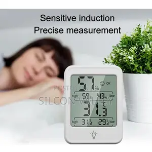 LCD Digital Display Thermometer Hygrometer for Home Indoor Outdoor