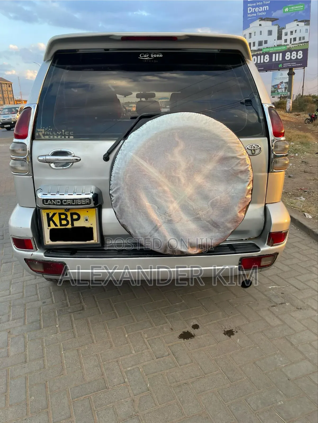 Toyota Land Cruiser Prado 2005 Gray