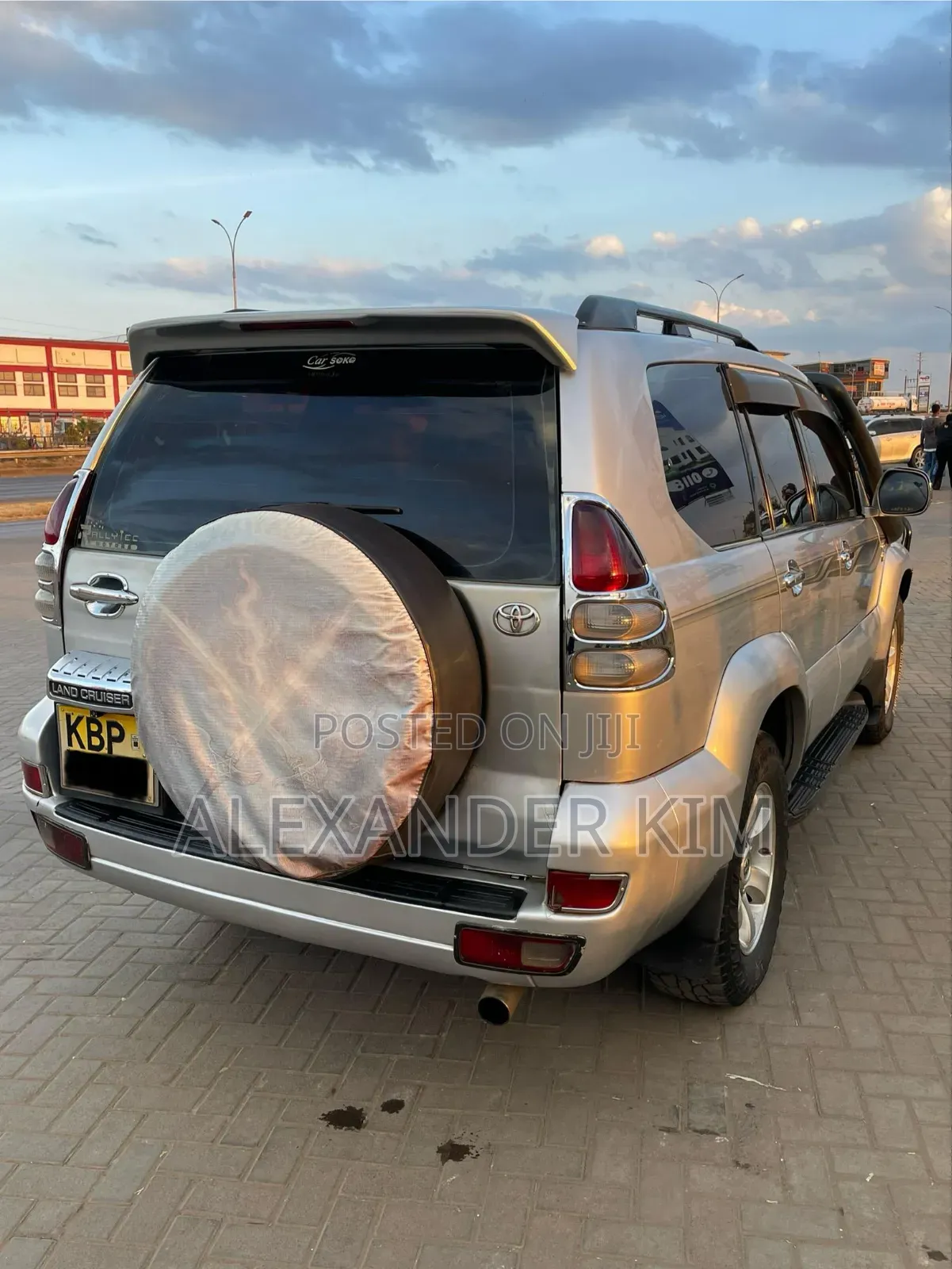 Toyota Land Cruiser Prado 2005 Gray