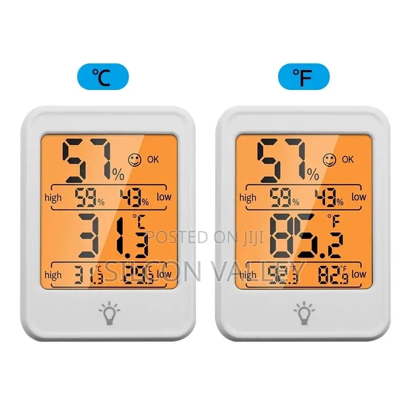 LCD Digital Display Thermometer Hygrometer for Home Indoor Outdoor