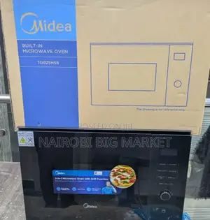 Midea 25L 900W Built in Microwave Oven AG925BVE-BK