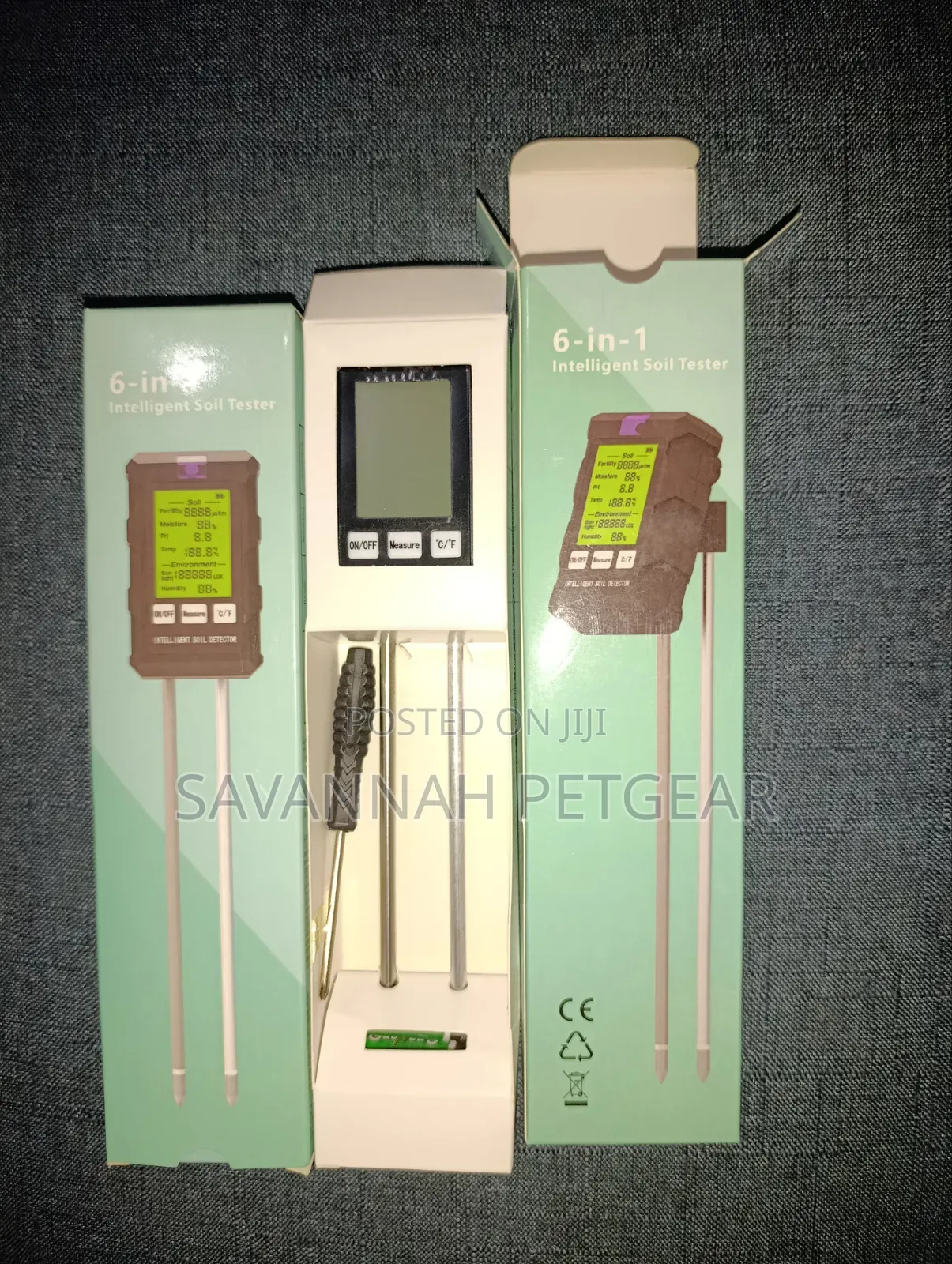 6-in-1 Digital Soil Tester Designed for Agriculture and Gardening