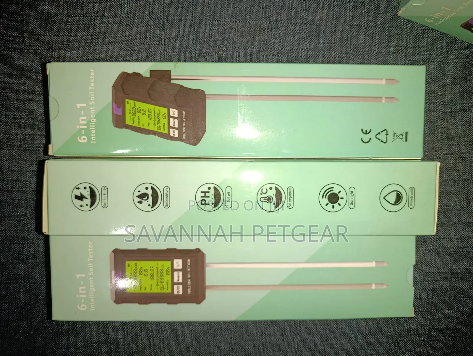 6-in-1 Digital Soil Tester Designed for Agriculture and Gardening