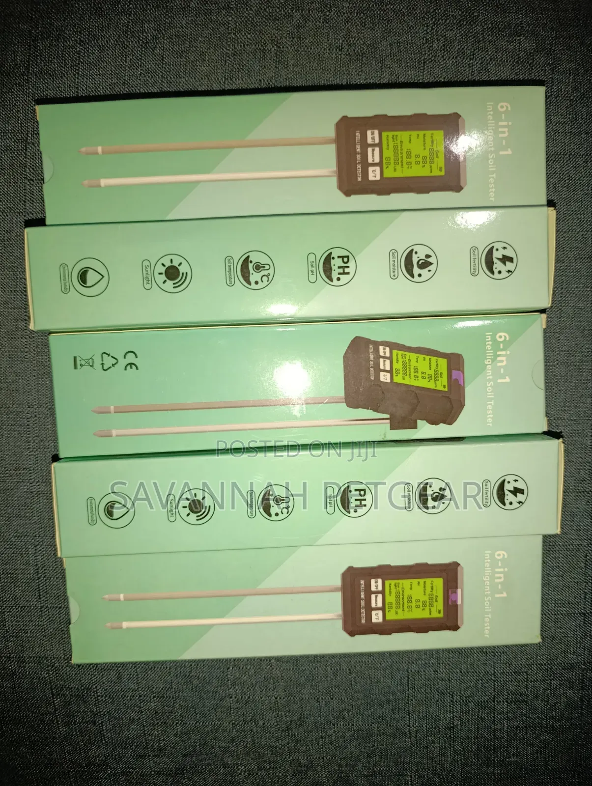 6-in-1 Digital Soil Tester Designed for Agriculture and Gardening