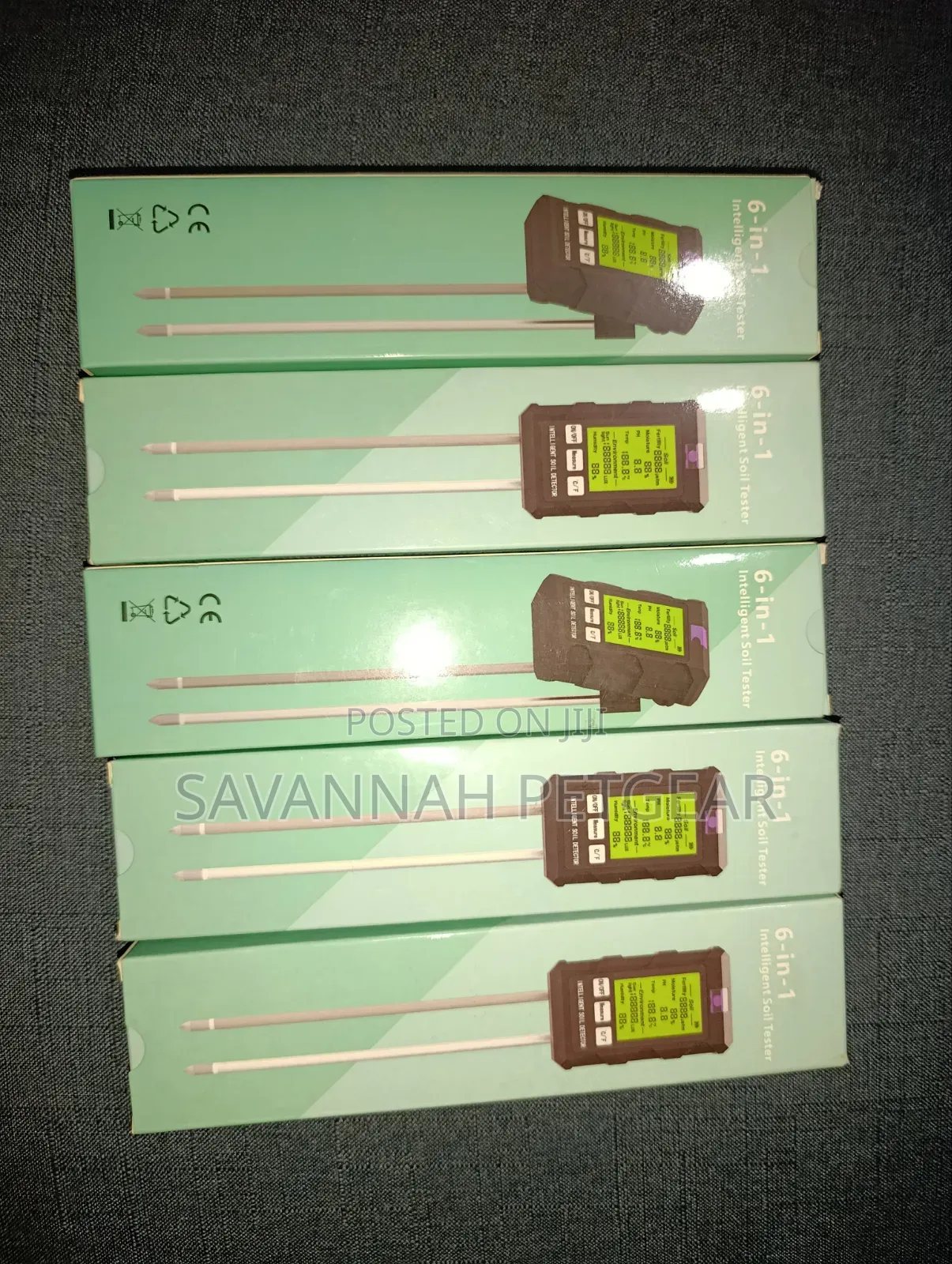 6-in-1 Digital Soil Tester Designed for Agriculture and Gardening