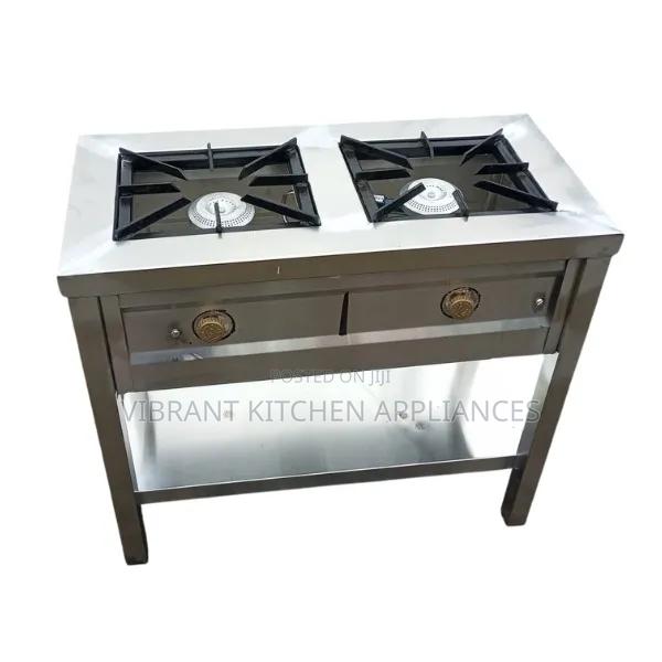 Two‐Burner Stainless Steel
