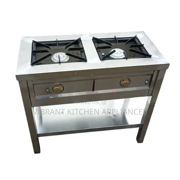 Two‐Burner Stainless Steel