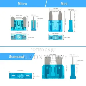 120 PCS Universal Car Fuse Insert 2-35a Combination New Car Fuse Box