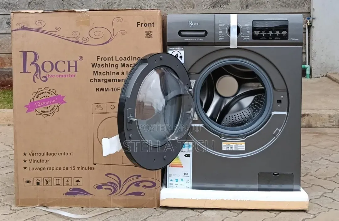 Roch 10 KGS Wash and Dry Front Load Washing Machine