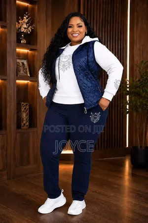 3 PC Tracksuit With a Long Sleeved Plain T-Shirt