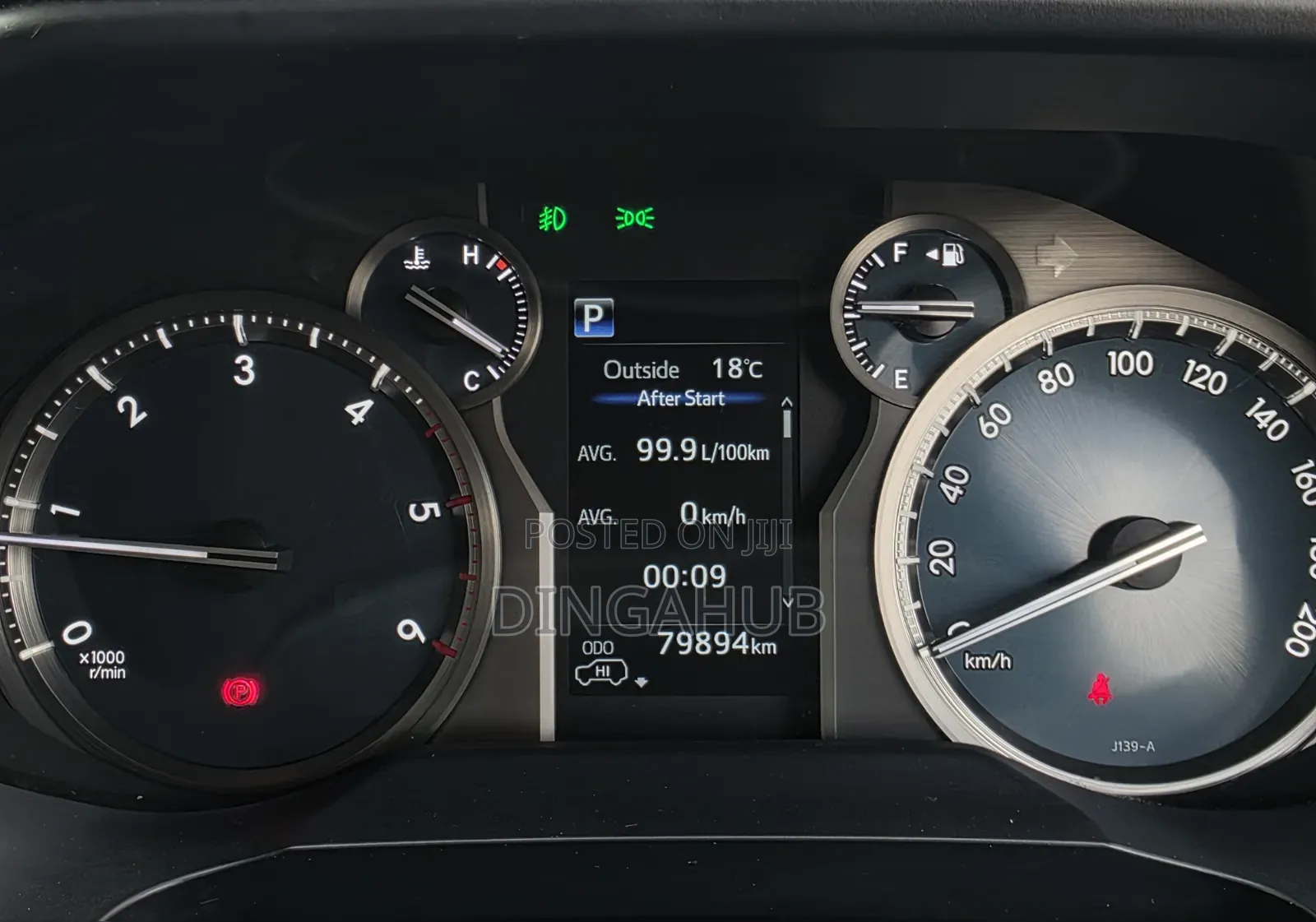 Toyota Land Cruiser Prado 2019 Matt Black