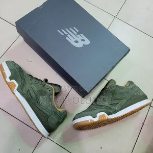 New Balance Numeric 770 Shoes in a "Dark Olivine" Green Colorway