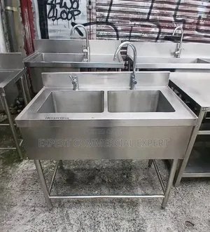 4ft Long Double Sink
