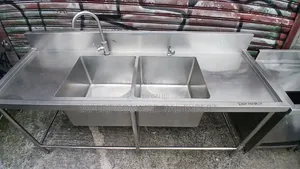 4ft Long Double Sink