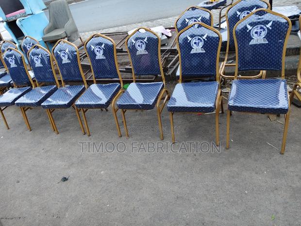 Conference Blue Seats With Print Logo - thumbnail 2