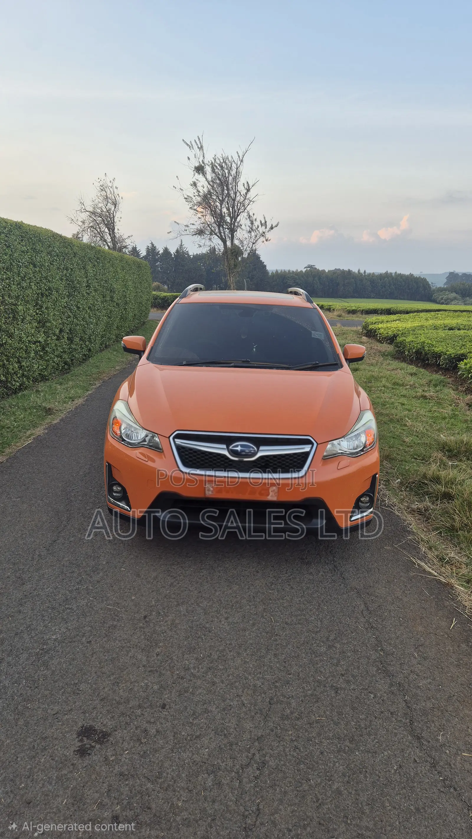 Subaru XV Limited Package with Technology 2016 Orange