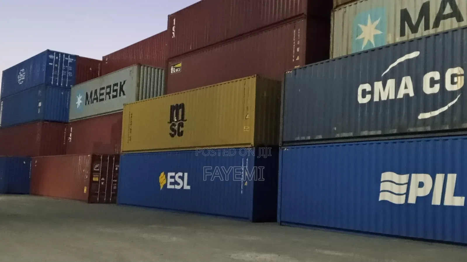 Perfect Condition 20ft Shipping Containers