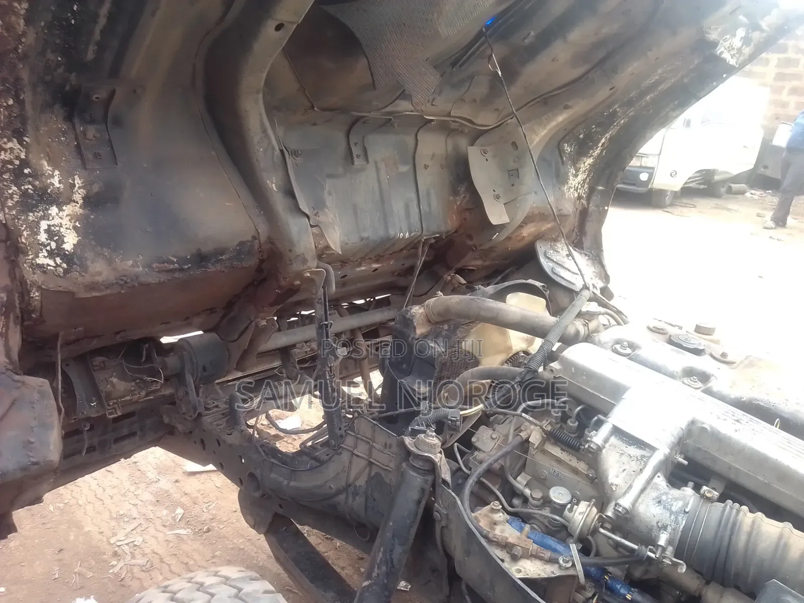 Mazda Truck Lorry 2004 White