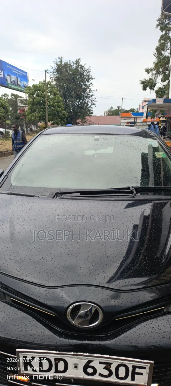 Toyota Vitz 2014 Black