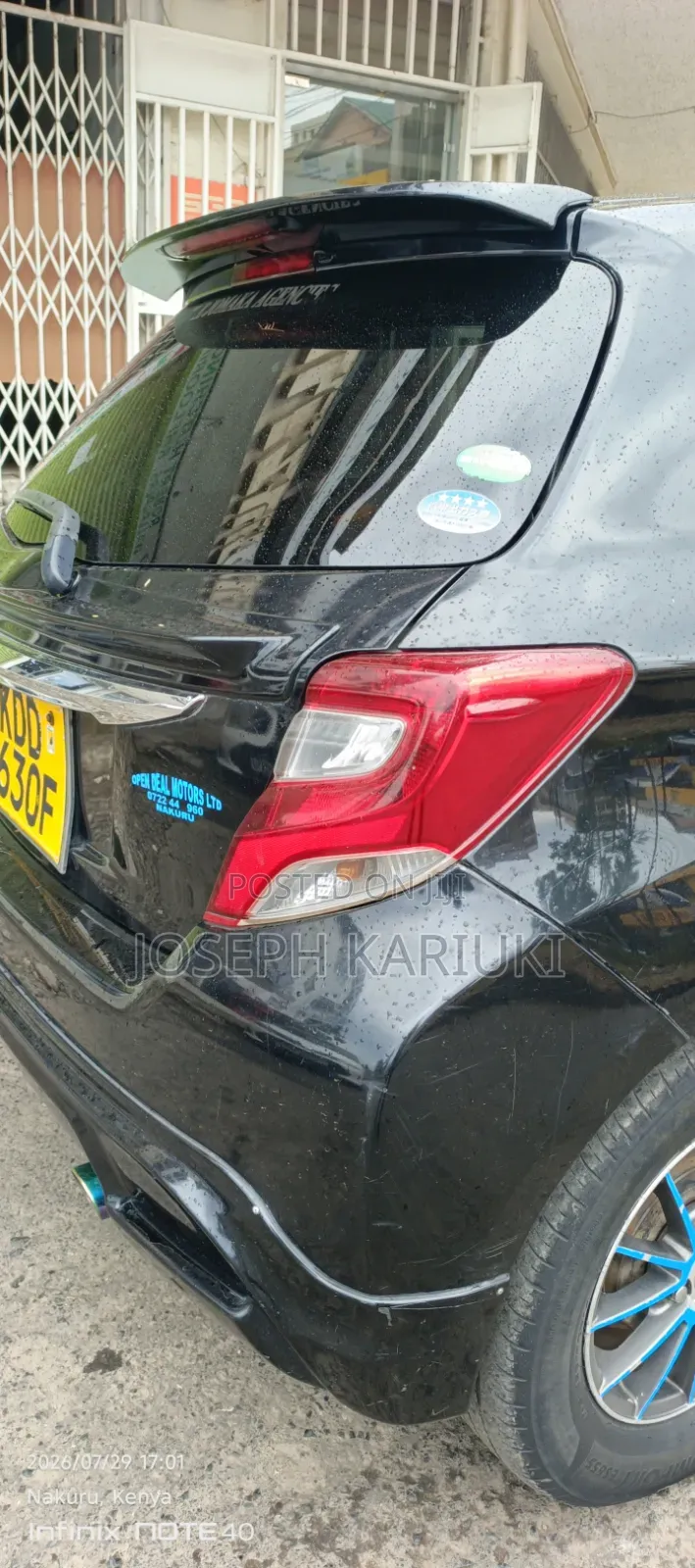 Toyota Vitz 2014 Black