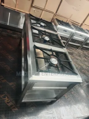 Ouray Design 3-Burner Cooker Commercial Gas Driven