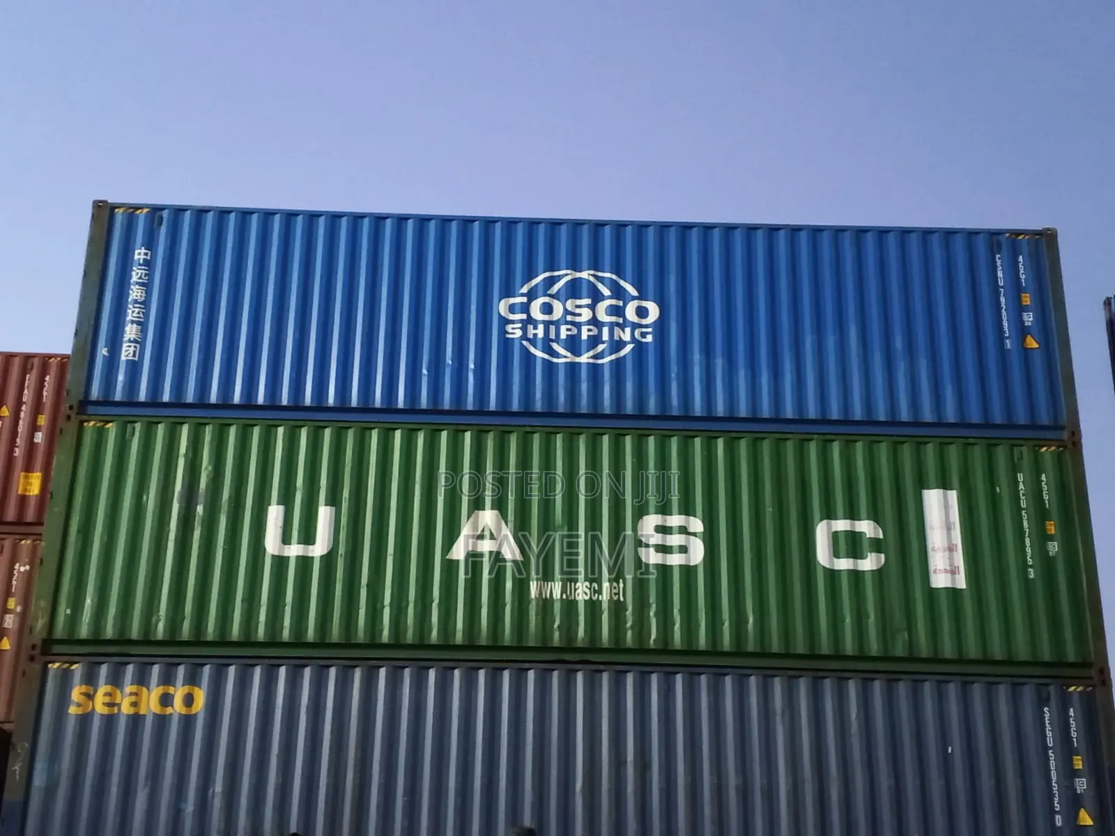 Premium 40ft Shipping Containers Available!