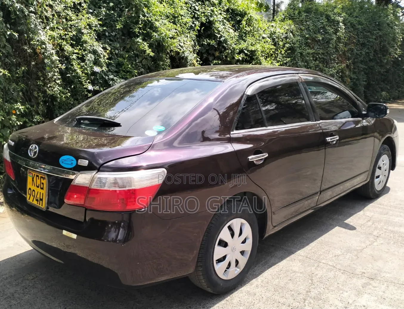 Toyota Premio 2009 Burgundy