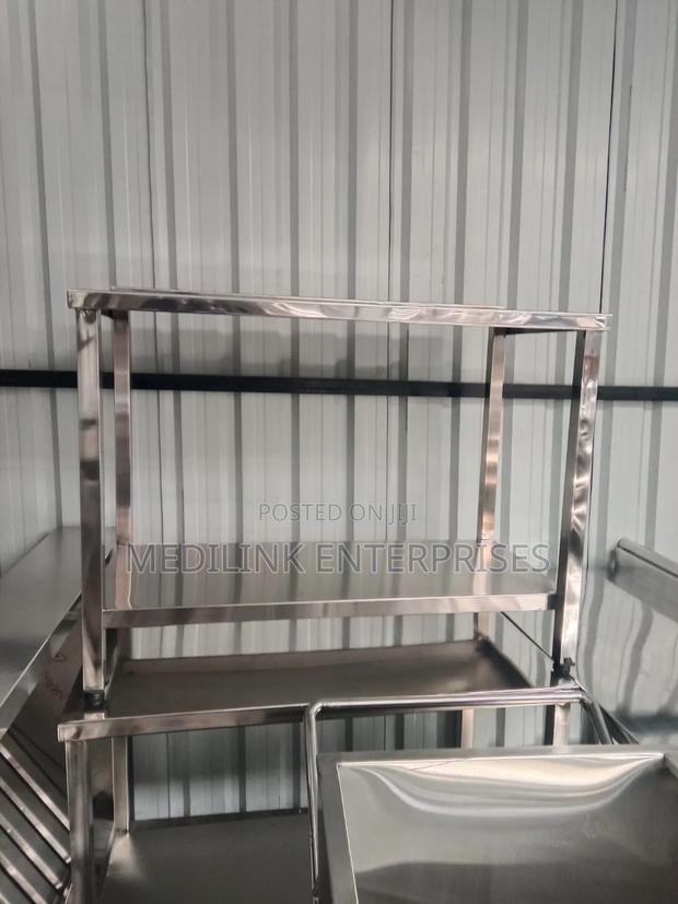 Wuhn Modern Stainless Steel 4*2ft Package Table