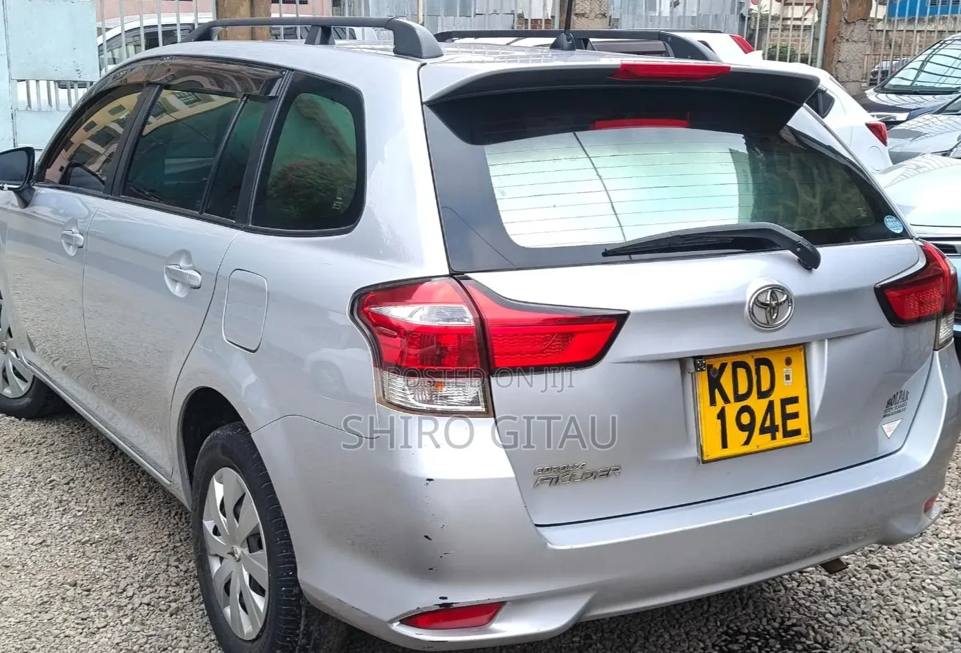 Toyota Corolla Fielder 2014 Silver