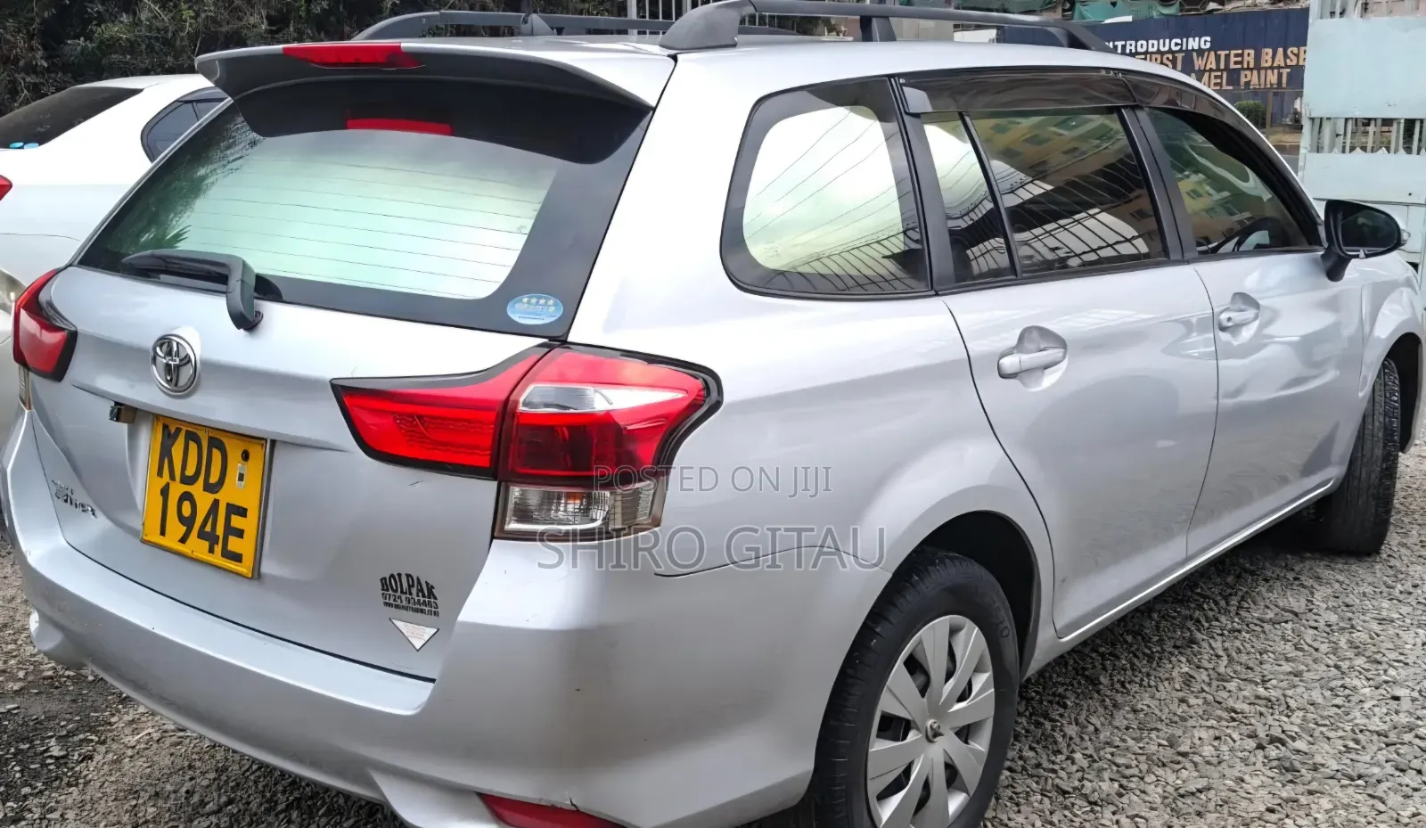Toyota Corolla Fielder 2014 Silver