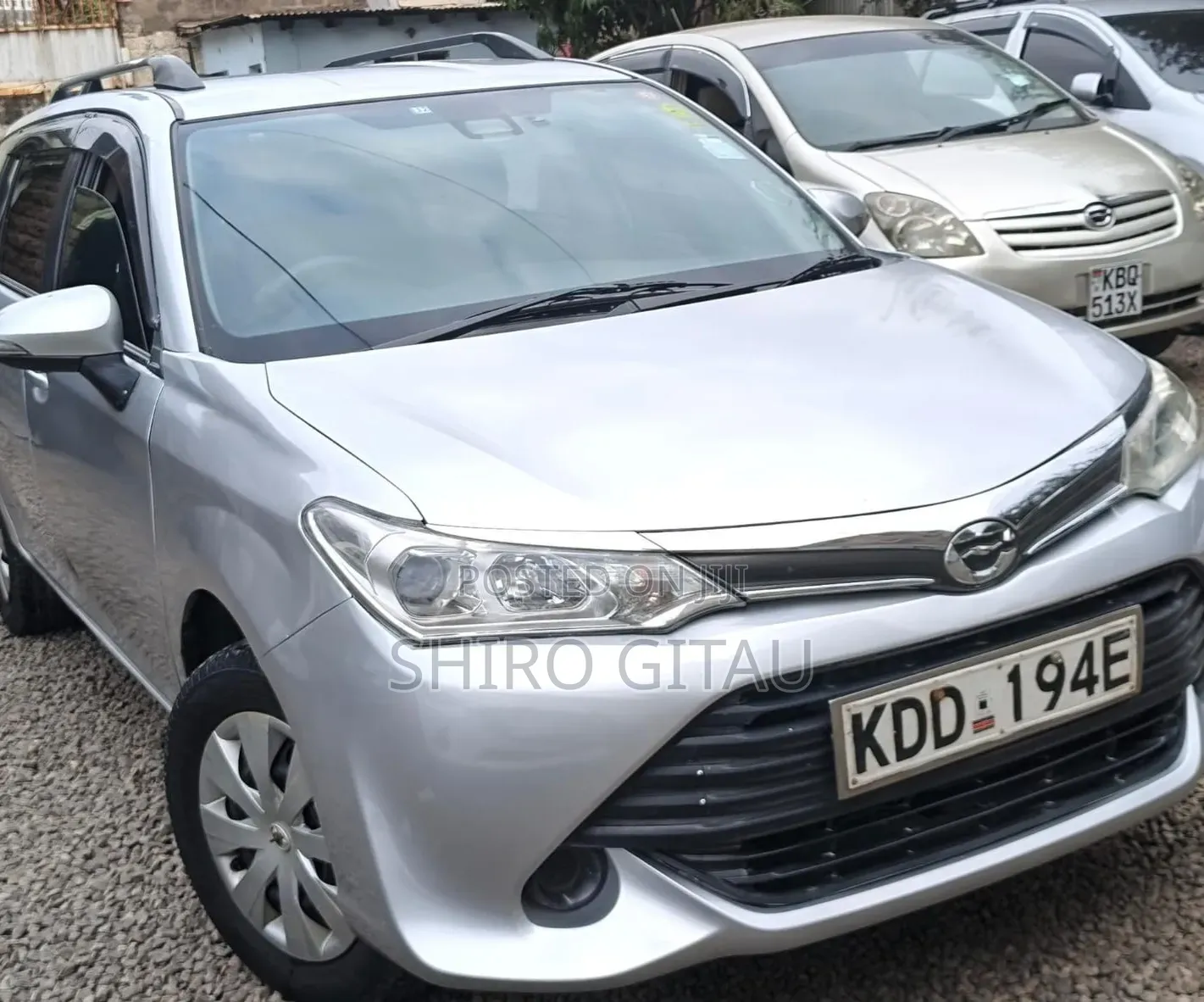 Toyota Corolla Fielder 2014 Silver