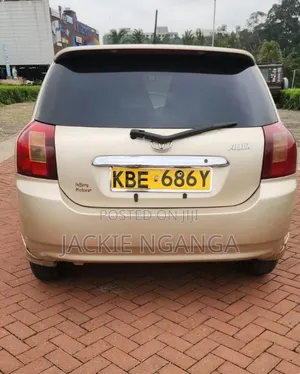 Toyota Allex 2002 Gold