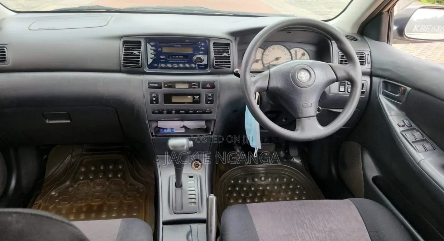 Toyota Allex 2002 Gold