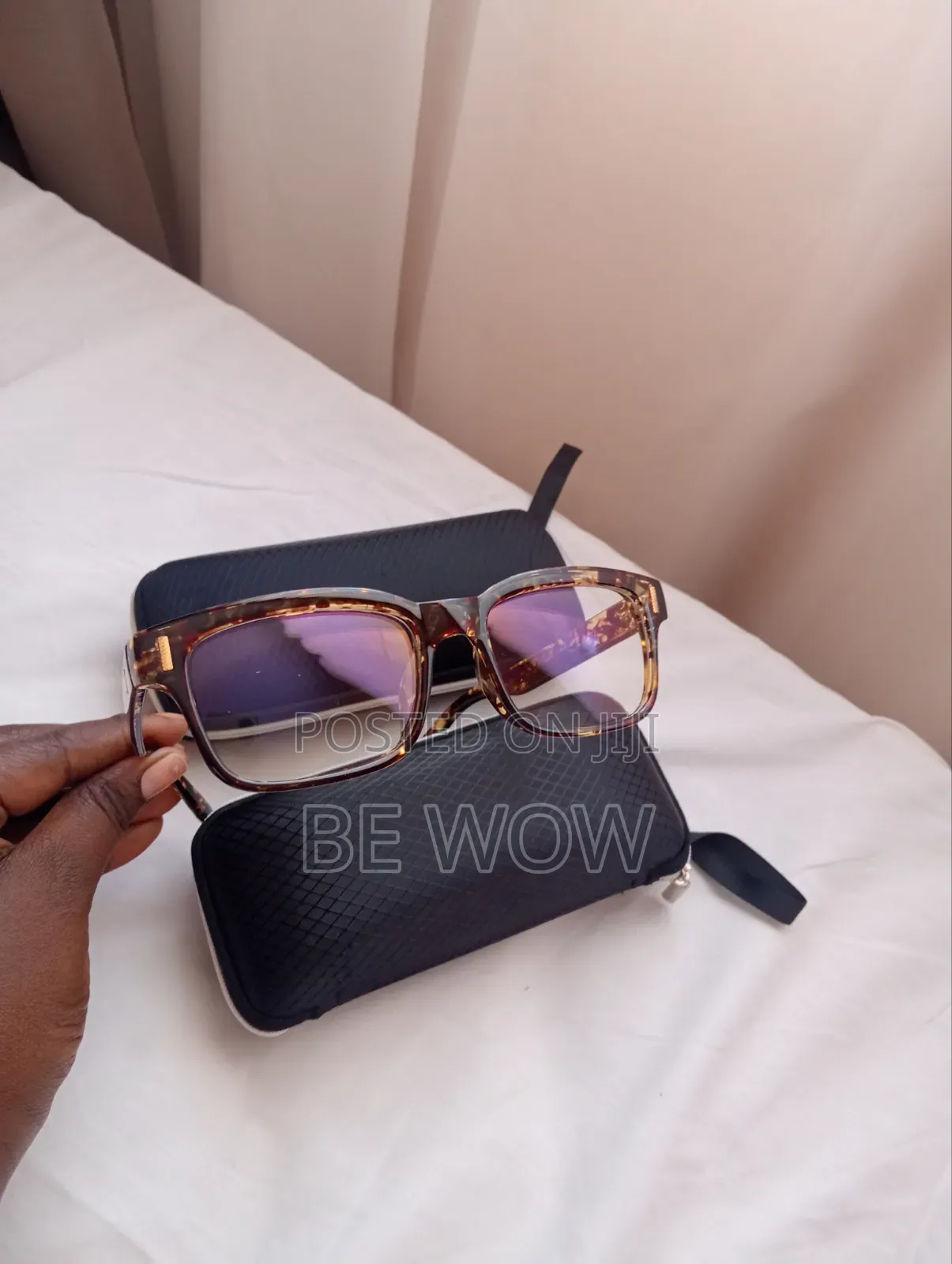 Blocking Light Glasses - Purple Print