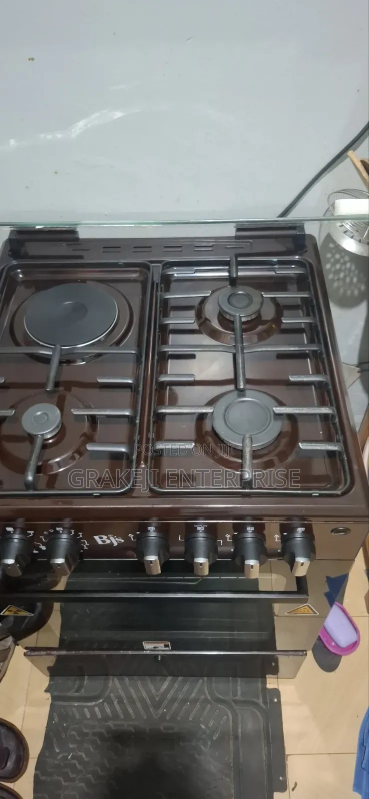 BjS 3G+1 Electric Plate Cooker 60cm by 60cm