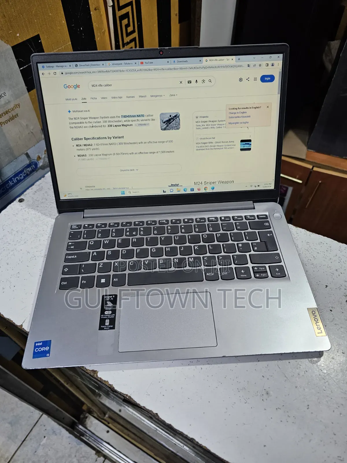 Laptop Lenovo Ideapad 3 8GB Intel Core i5 SSD 512GB